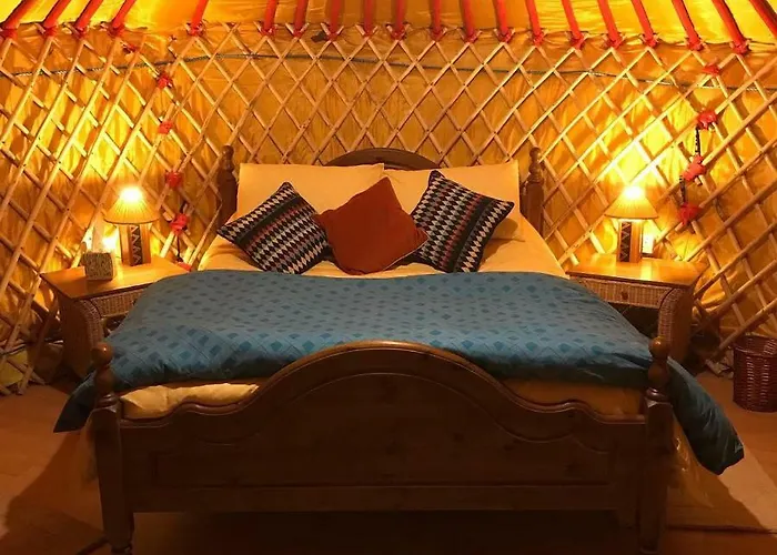 Luxusní stan Mcclure Yurt At Carrigeen Glamping *